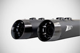 Zard Touring Slip Ons Slash Cut E3 MUFFLERS FOR HARLEY Zard