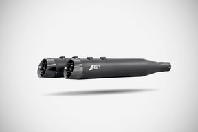 Zard Touring Slip Ons Slash Cut E3 MUFFLERS FOR HARLEY Zard
