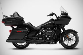 Zard Touring Slip Ons Slash Cut E3 MUFFLERS FOR HARLEY Zard