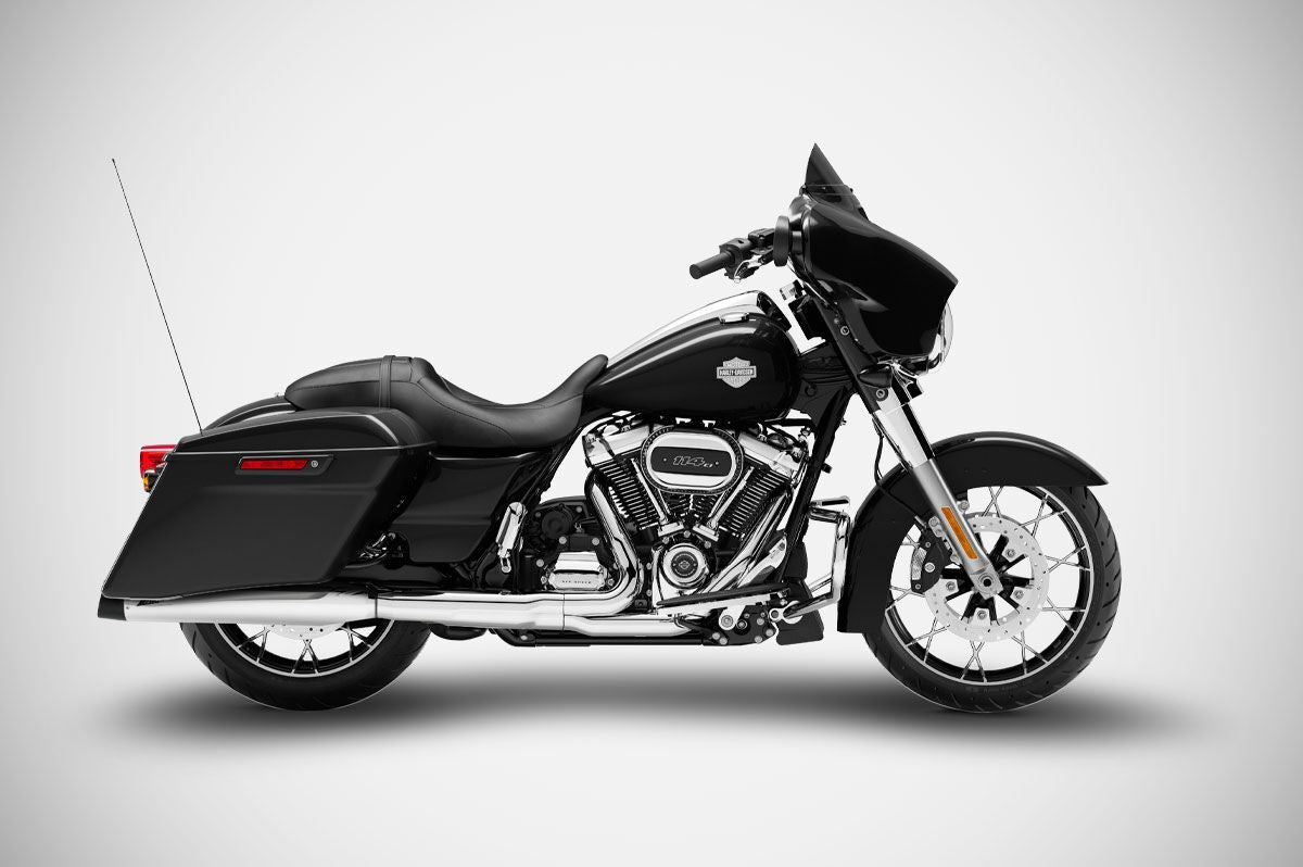 Zard Touring Slip Ons Slash Cut E3 MUFFLERS FOR HARLEY Zard