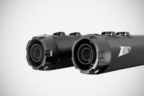 Zard Touring Slip Ons E3 Black 06 1 MUFFLERS FOR HARLEY Zard
