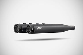 Zard Touring Slip Ons E3 Black 06 1 MUFFLERS FOR HARLEY Zard