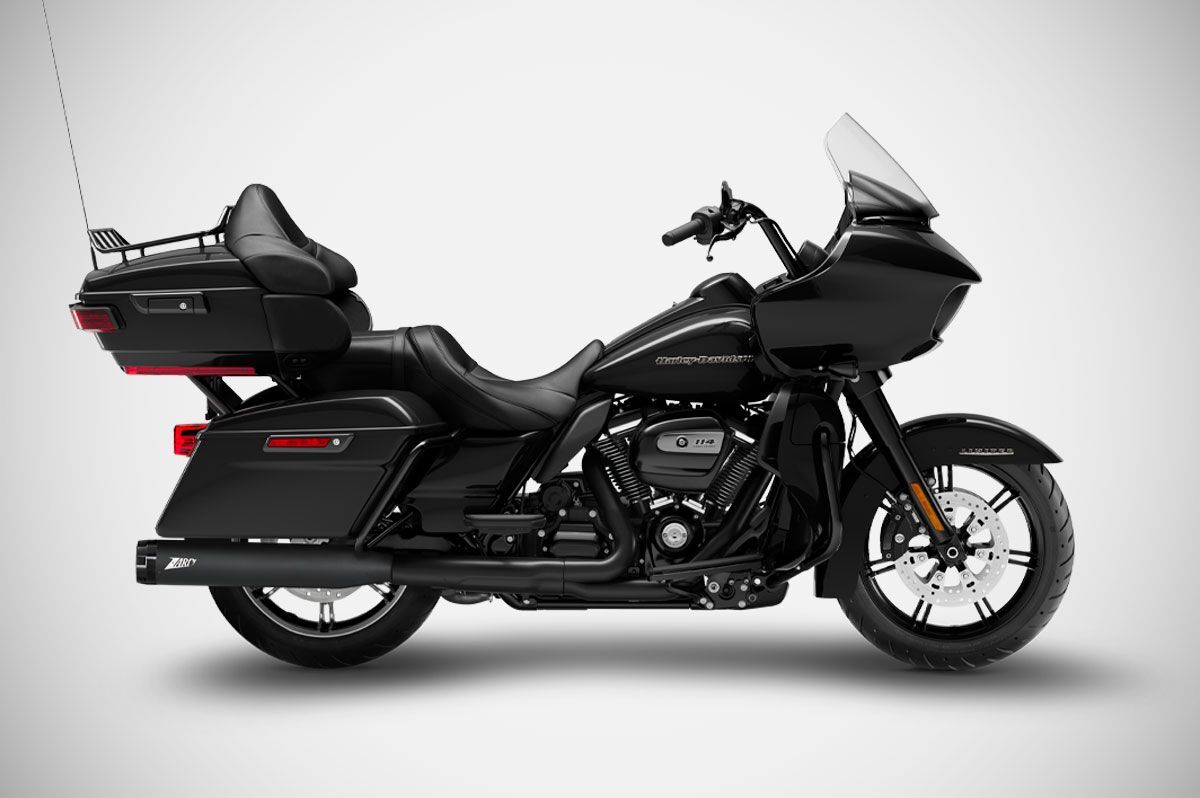 Zard Touring Slip Ons E3 Black 06 1 MUFFLERS FOR HARLEY Zard