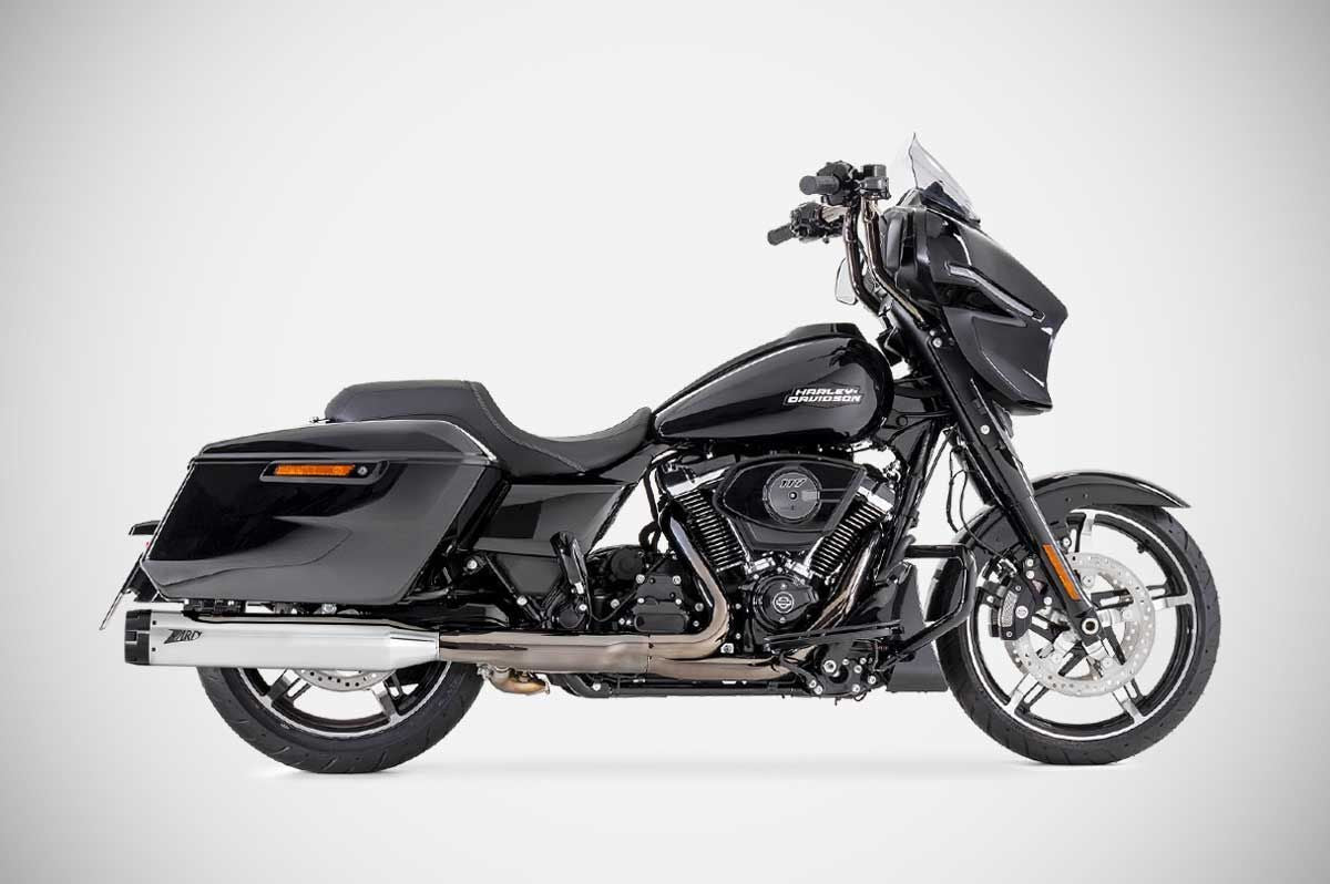 Zard Touring Slip Ons E3 Polished 0 MUFFLERS FOR HARLEY Zard
