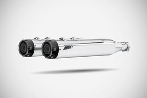 Zard Touring Slip Ons E3 Polished 0 MUFFLERS FOR HARLEY Zard