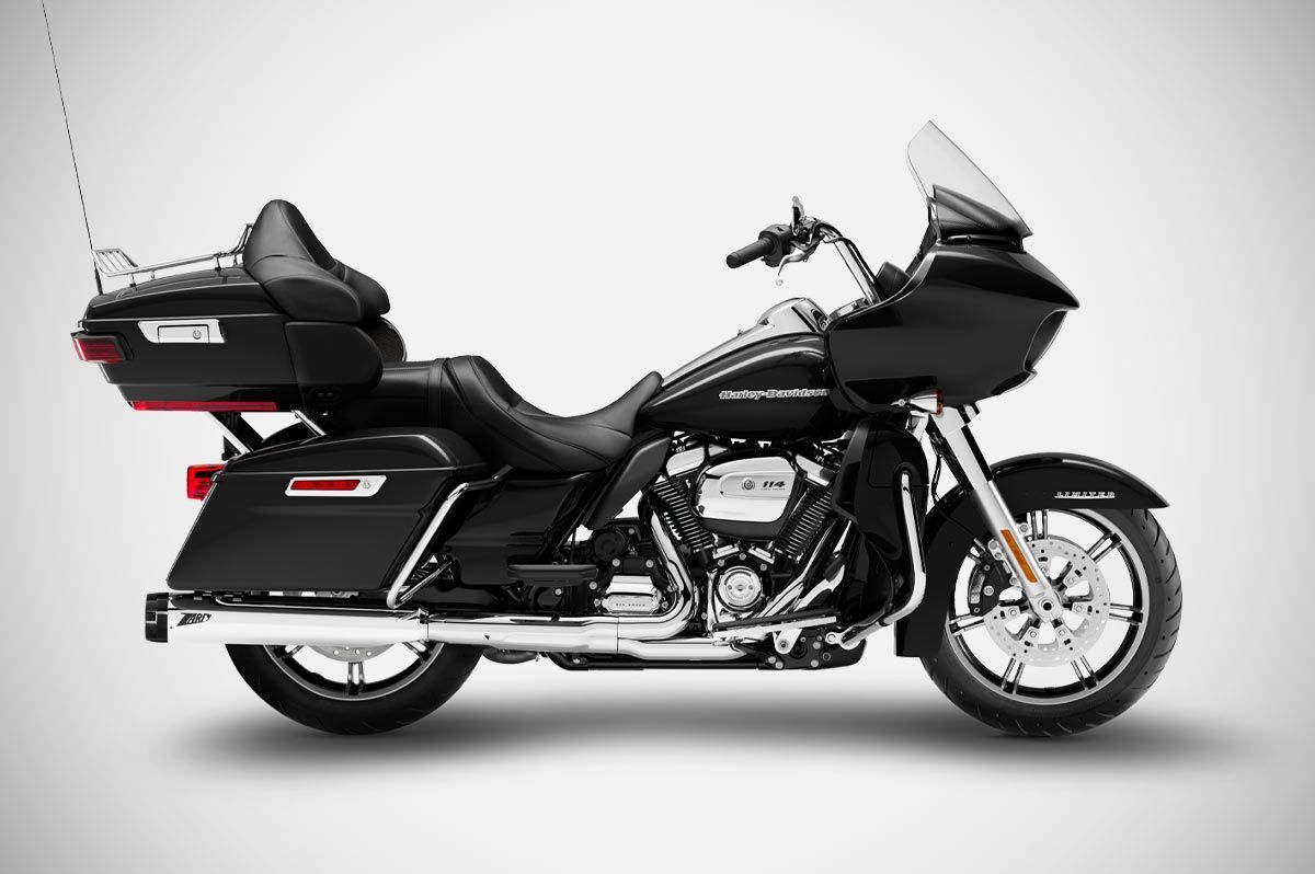 Zard Touring Slip Ons E3 Polished 0 MUFFLERS FOR HARLEY Zard