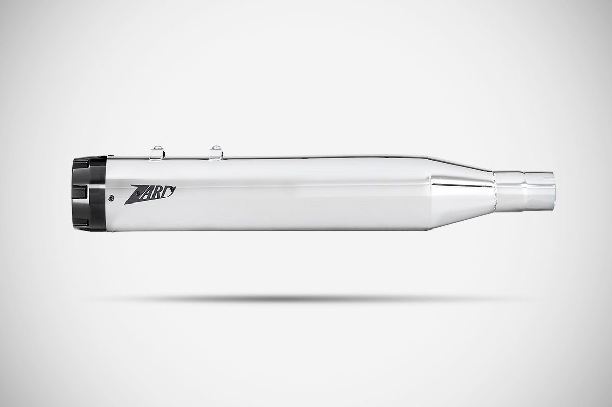 Zard Touring Slip Ons E3 Polished 0 MUFFLERS FOR HARLEY Zard