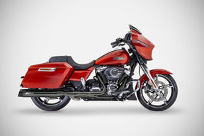 Zard Touring Slip Ons E5 Black Chro MUFFLERS FOR HARLEY Zard