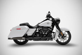 Zard Touring Slip Ons E5 Black Chro MUFFLERS FOR HARLEY Zard