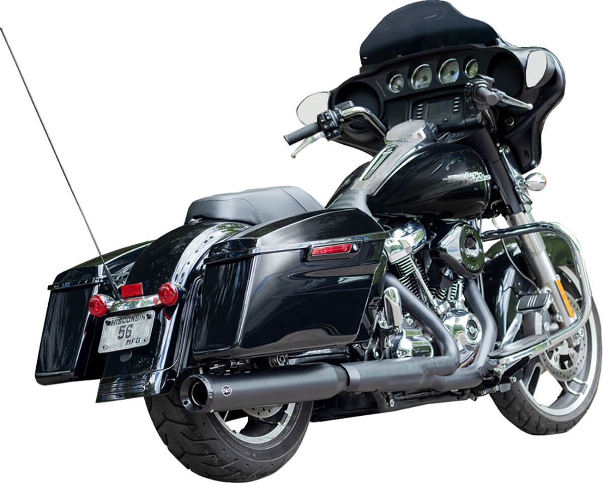 S&S Cycle Muffler Kit 2 1 For Oem Eu Hea MUFFLERS FOR HARLEY S&S Cycle