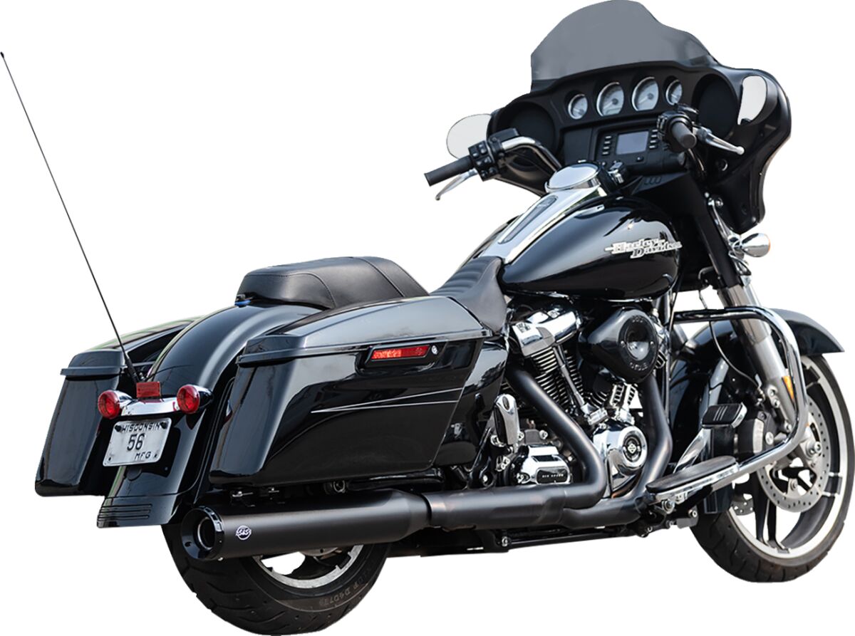 S&S Cycle Muffler Kit 2 1 For Oem Eu Hea MUFFLERS FOR HARLEY S&S Cycle
