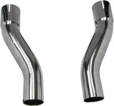 Bassani Xhaust Muffler Adapter Kit For Trikes To Fit Bassani Mufflers/Headpipes, Chrome - 95-16 Touring Headers & Mid-Pipes Bassani Xhaust