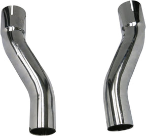 Bassani Xhaust Muffler Adapter Kit For Trikes To Fit Bassani Mufflers/Headpipes, Chrome - 95-16 Touring Headers & Mid-Pipes Bassani Xhaust