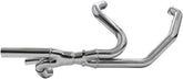 Bassani Xhaust 2x2 Dual Exhaust System, Chrome - 09-16 Touring Headers & Mid-Pipes Bassani Xhaust