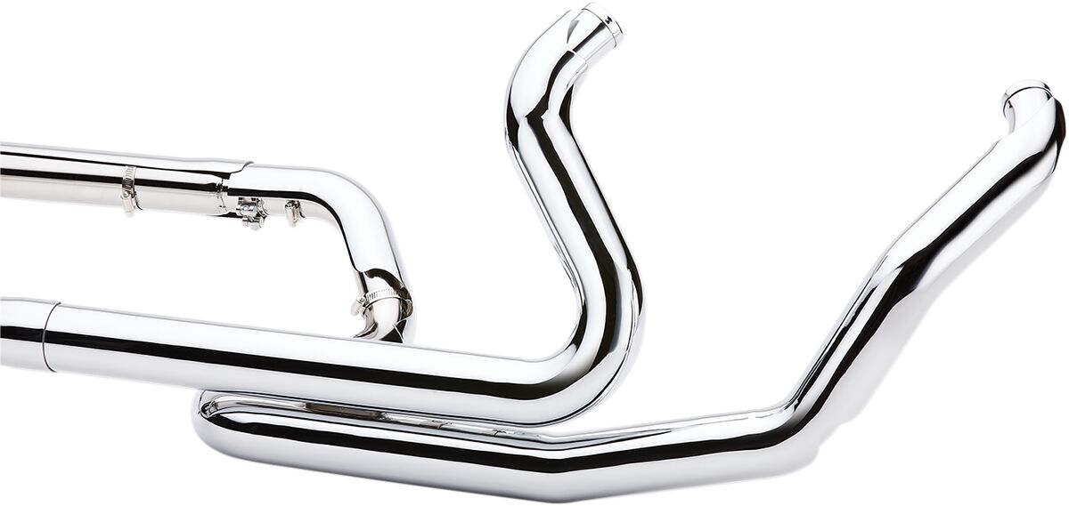 Cobra Headpipes Powerport Dual W/Dual Bungs Chrome Headers & Mid-Pipes Cobra
