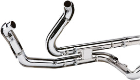 Cobra Headpipes Powerport Dual W/Dual Bungs Chrome Headers & Mid-Pipes Cobra