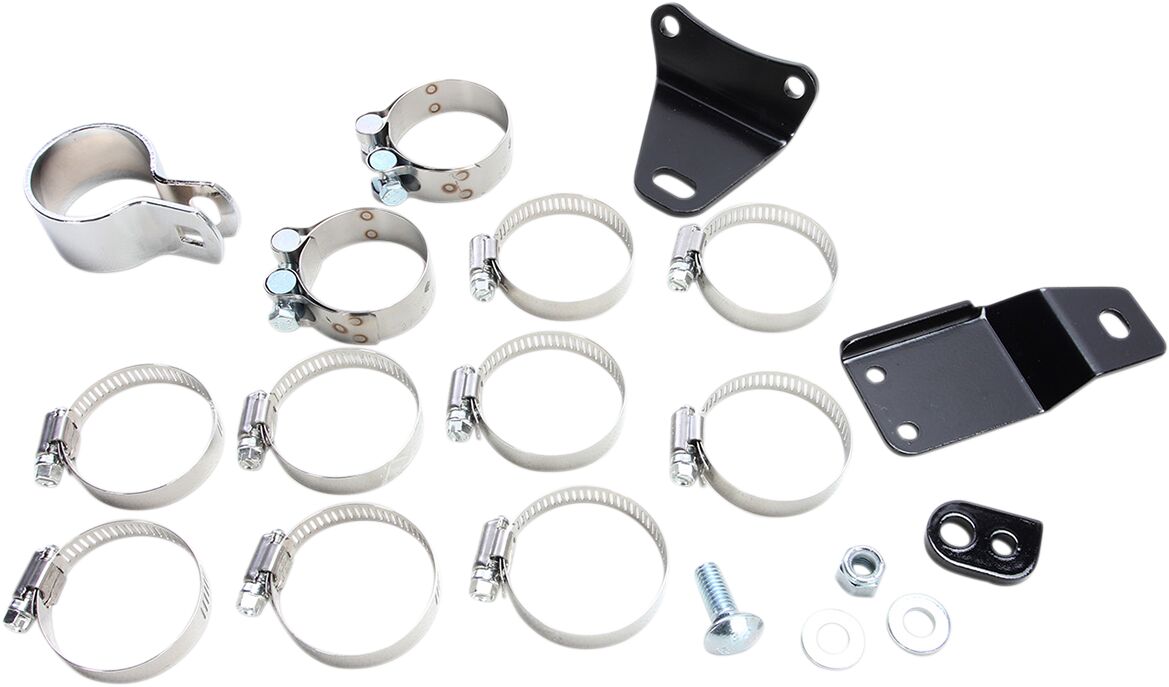 Cobra Headpipes Ppd Db R Bk Fl Full Exhaust System Cobra