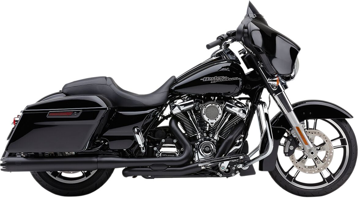 Cobra Headpipes Pro Chamber Dual Black Cruiser Duals Headpipes Cobra