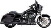 Cobra Headpipes Pro Chamber Dual Black Cruiser Duals Headpipes Cobra