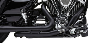 Cobra Headpipes Pro Chamber Dual Black Cruiser Duals Headpipes Cobra