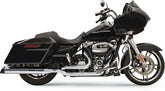 Bassani Xhaust True Dual Down Under Exhaust System, Chrome - 17-22 Touring Headers & Mid-Pipes Bassani Xhaust