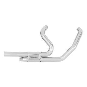Rinehart Racing Header Kit Slimline Duals Chrome For M8 Headers & Mid-Pipes Rinehart Racing