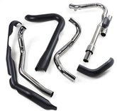 Cobra Headpipes Powerport Raven Black Headers & Mid-Pipes Cobra