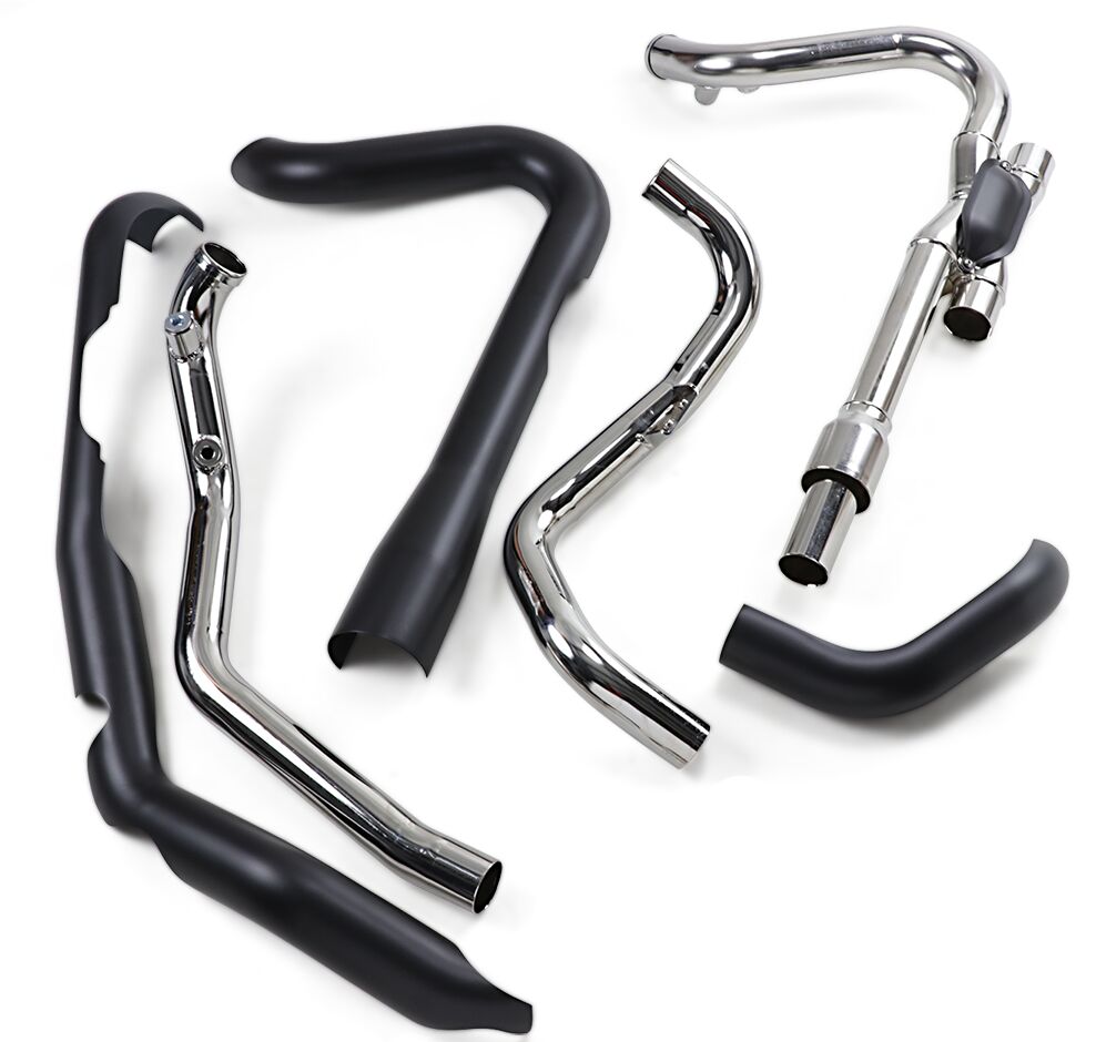 Cobra Headpipes Powerport Raven Black Headers & Mid-Pipes Cobra
