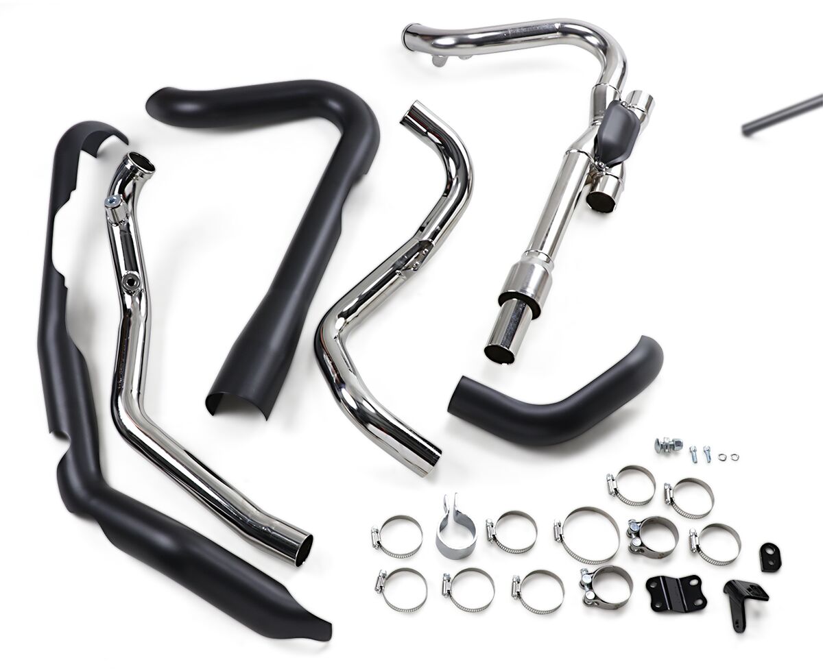 Cobra Headpipes Powerport Raven Black Headers & Mid-Pipes Cobra