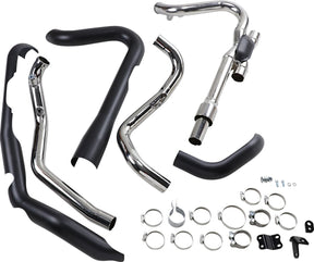 Cobra Headpipes Powerport Raven Black Headers & Mid-Pipes Cobra