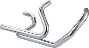 S&S Cycle Header System Dual For Milwaukee M8 Chrome Headers & Mid-Pipes S&S Cycle