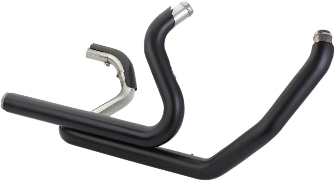 S&S Cycle Header System Dual For Milwaukee M8 Black Headers & Mid-Pipes S&S Cycle