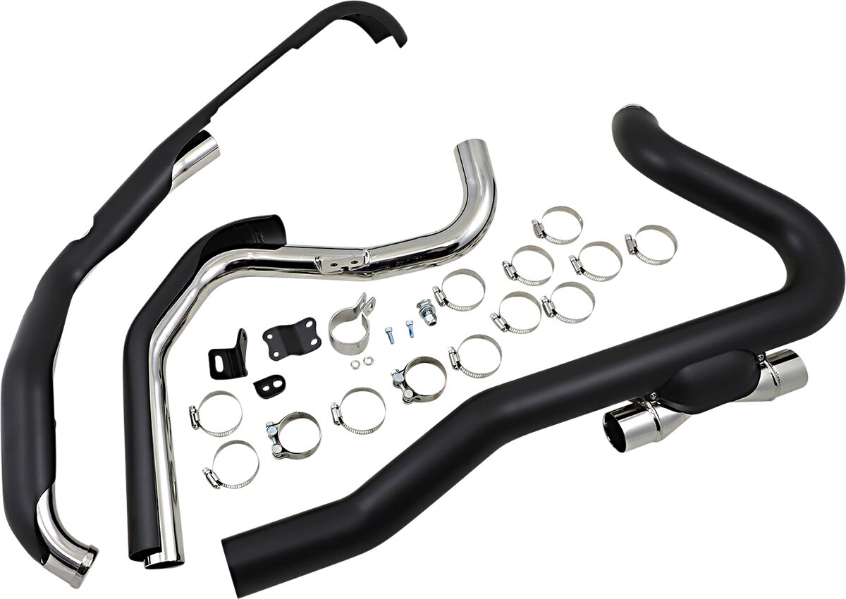 Cobra Trike Pro Chamber Headpipes Black Headers & Mid-Pipes Cobra
