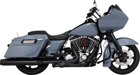 Vance & Hines Power Duals PCX Exhaust, Black 09-16 Touring Headers & Mid-Pipes Vance & Hines