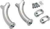 Drag Specialties Riser Deuce 5.5" X 2" Pullback Chrome Risers Drag Specialties