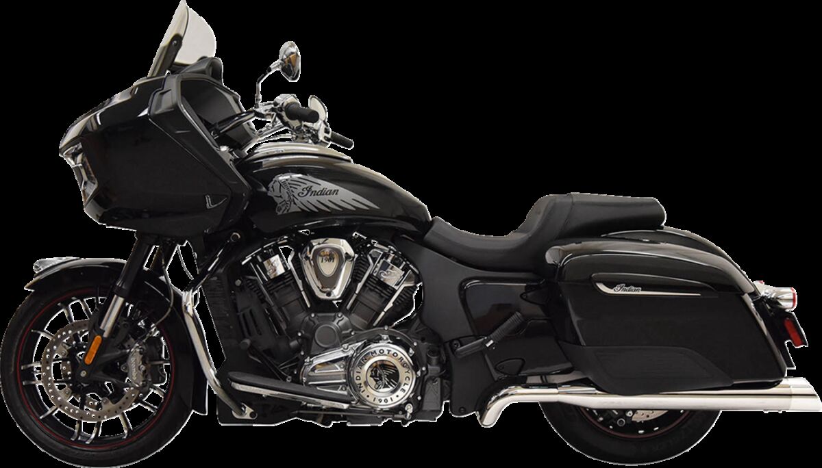 Bassani Xhaust True Duals Exhaust System, Chrome - Challenger Full Exhaust System Bassani Xhaust