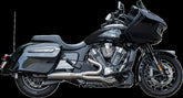 S&S Cycle Qualifier 2-1 Exhaust System, Brushed Stainless - 20-23 Indian Challenger Full Exhaust System S&S Cycle