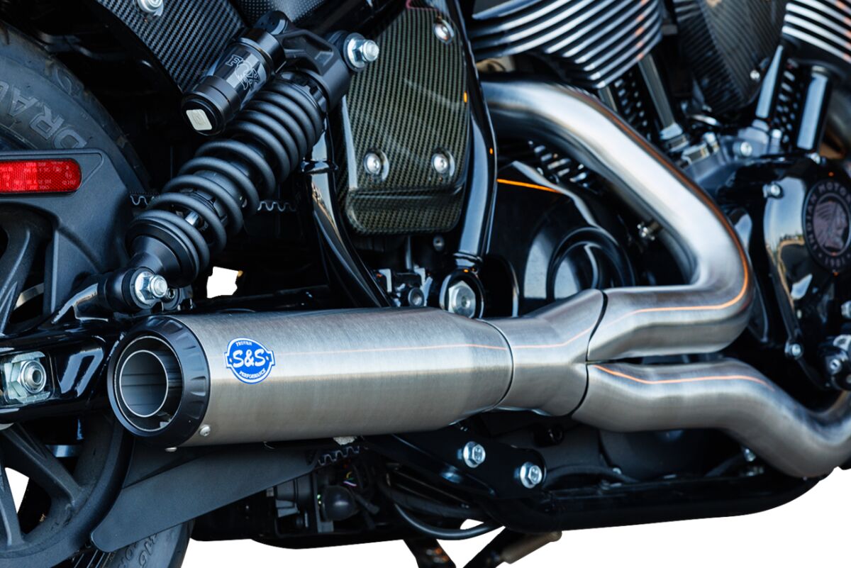 S&S Cycle Exhaust Qualifier 2:1 Stainless Race Only Indian Chief Full Exhaust System S&S Cycle