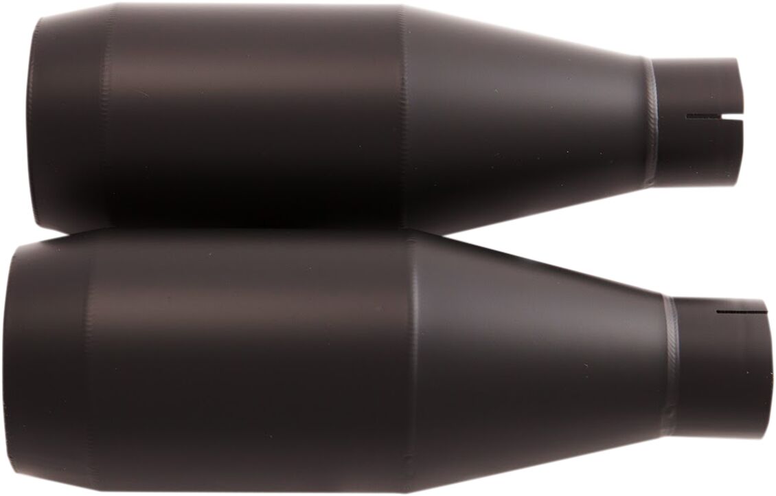 Trask Slip-On Muffler, Black - Scout Slip-Ons Exhaust Trask Performance