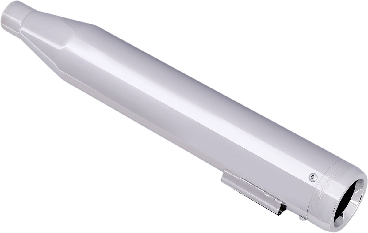Rinehart Racing Muffler Slip On 3.5" Chrome W/Chrome End Caps Slip-Ons Exhaust Rinehart Racing