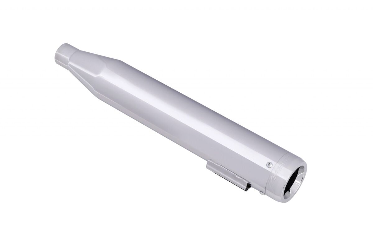 Rinehart Racing Muffler Slip On 3.5" Chrome W/Chrome End Caps Slip-Ons Exhaust Rinehart Racing
