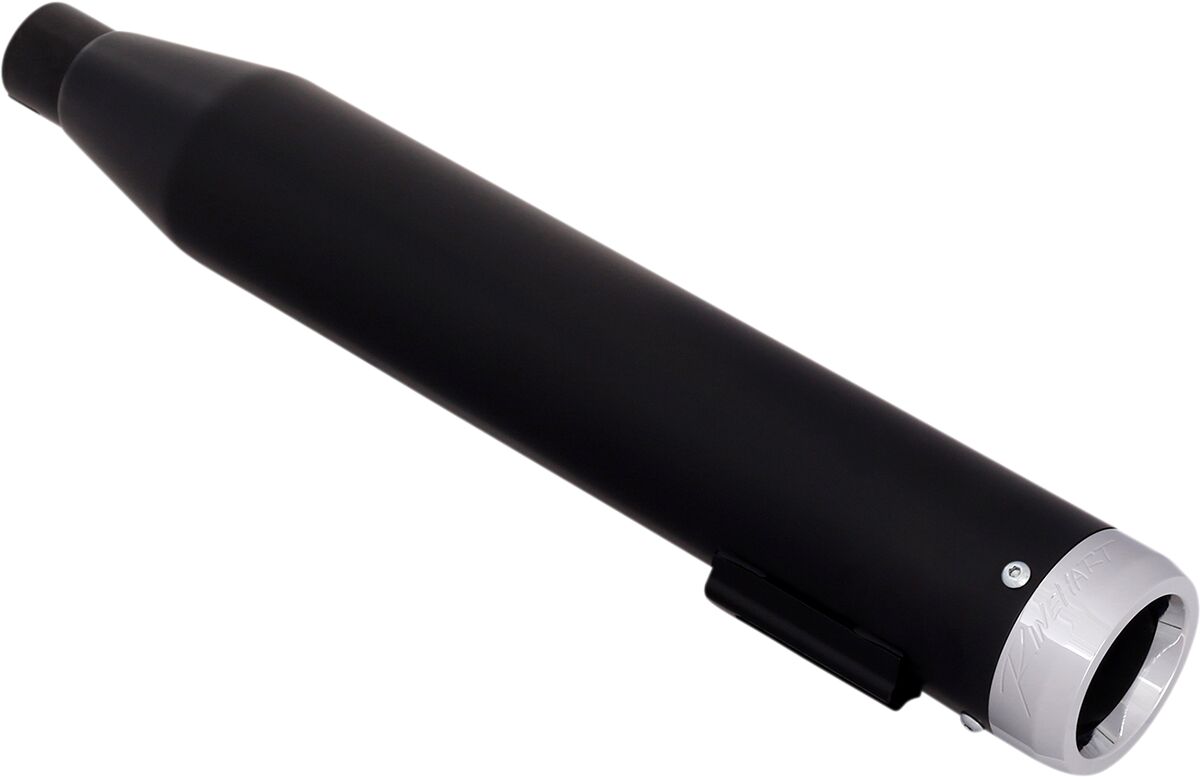 Rinehart Racing Muffler Slip On 3.5" Black W/Chrome End Caps Slip-Ons Exhaust Rinehart Racing