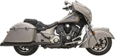 Exhaust System 4" True Duals Black Bassani Xhaust Default Title