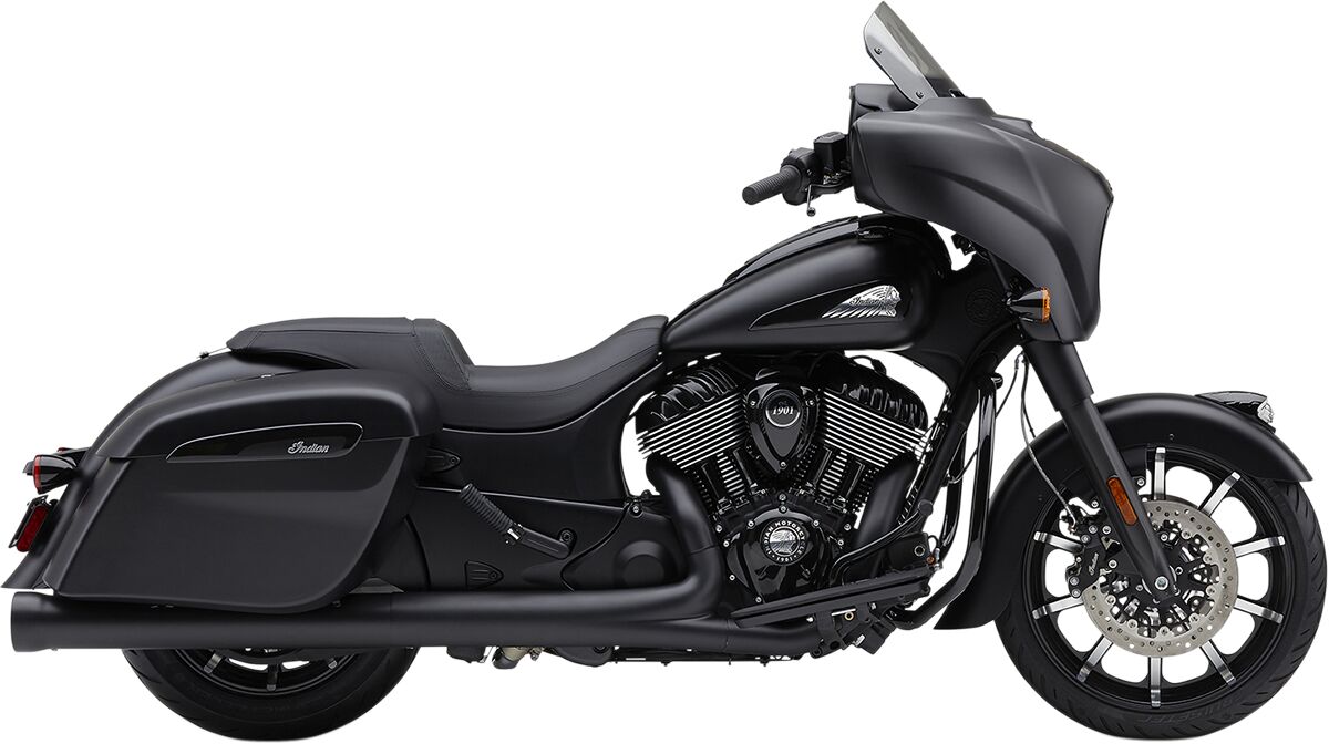 Cobra Mufflers Nh Indian Black Slip-Ons Exhaust Cobra