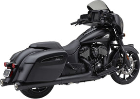 Cobra Mufflers Nh Indian Black Slip-Ons Exhaust Cobra