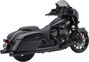Cobra Mufflers Dc Indian Black Slip-Ons Exhaust Cobra