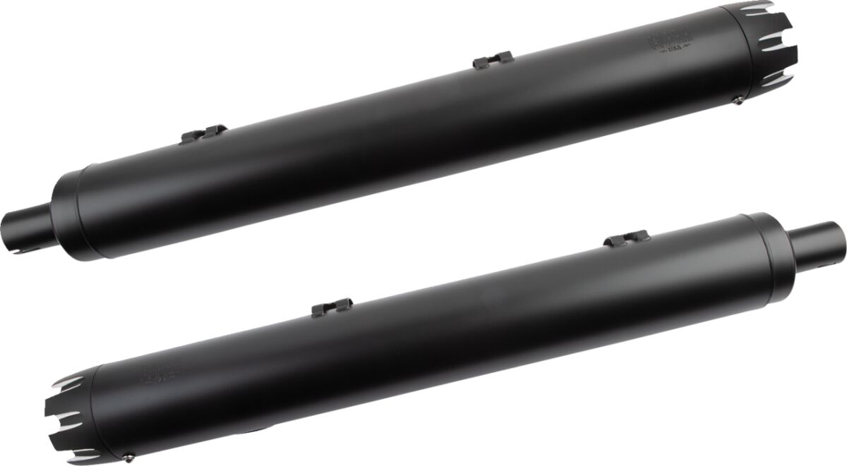 Cobra Mufflers Dc Indian Black Slip-Ons Exhaust Cobra