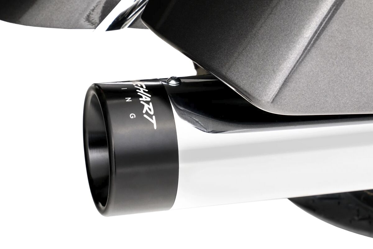 Rinehart Racing Muffler Slip On Dbx 4" Indian Ch/Bk Slip-Ons Exhaust Rinehart Racing