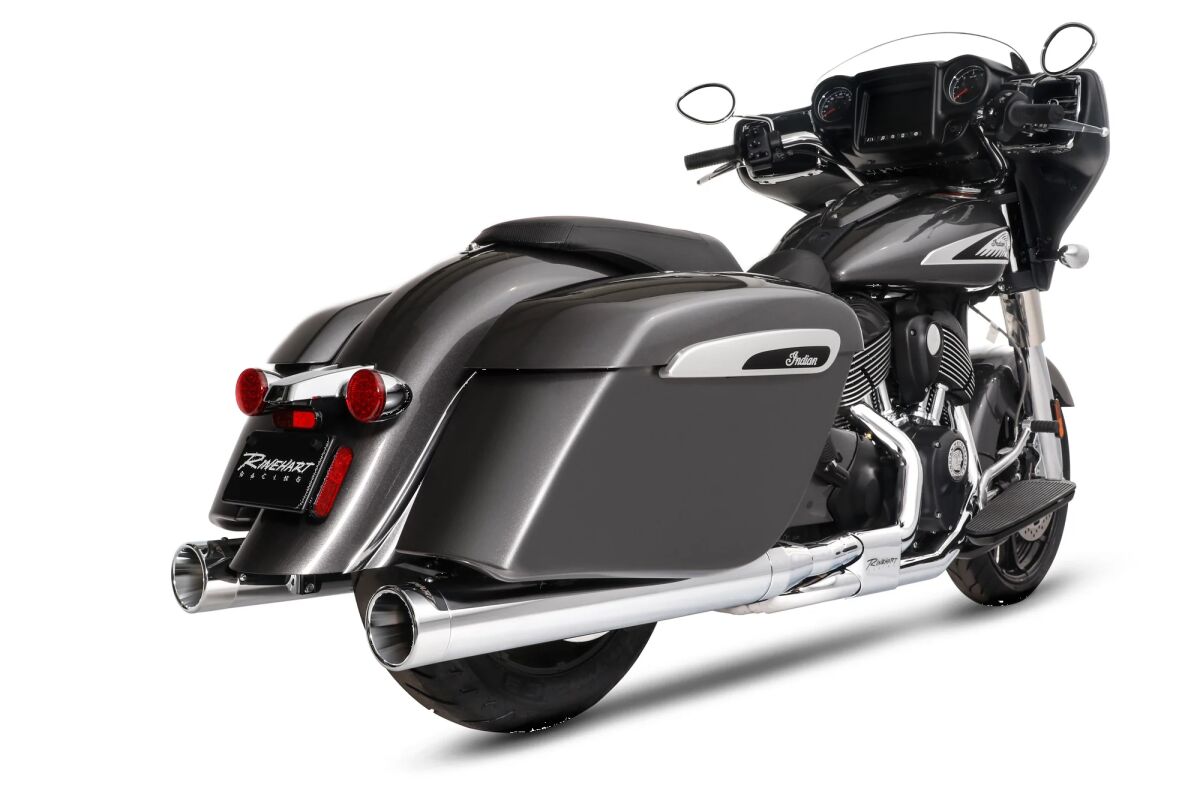 Rinehart Racing Muffler Slip On Dbx 4" Indian Ch/Ch Slip-Ons Exhaust Rinehart Racing