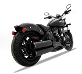 Rinehart Racing 4" Indian Chief Slip On Muffler Black Slip-Ons Exhaust Rinehart Racing